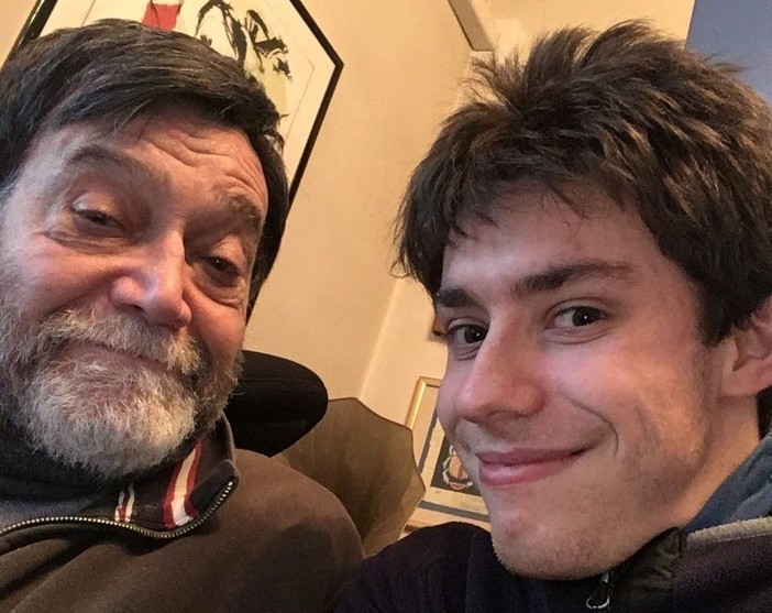 Roberto Petazzi con il figlio Federico