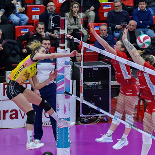 Mija Siftar ha impressionato nel match di settimana scorsa contro la Futura Busto (foto Lega Volley Femminile). L'Uyba ha messo gli occhi sulla schiacciatrice 2006