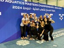 Busto Nuoto, oro mondiale al duo master sincro Milena Marcante e Stefania Gallazzi