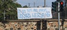 FOTO. Pro Patria-Novara, a Busto rispuntano gli striscioni da derby