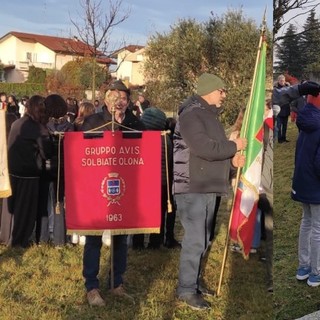 La cerimonia oggi a Solbiate