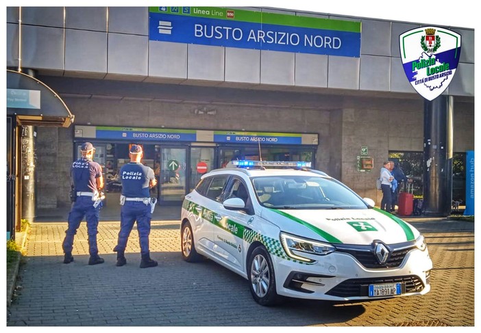 Busto, al via il progetto “Stazioni sicure”: previsti 193 servizi straordinari e 900 ore in più di controlli