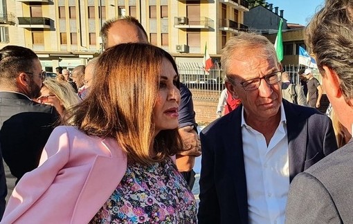 Daniela Santanchè e Andrea Pellicini