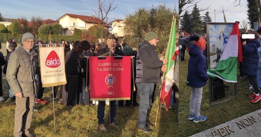 La cerimonia oggi a Solbiate