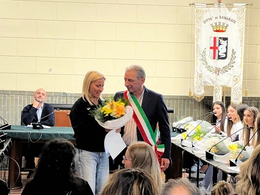 FOTO. Le vicecampionesse del mondo celebrate da Samarate. Con una doppia commozione