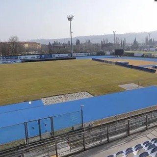 Lo stadio “Lino Turina” di Salò