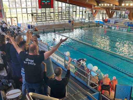 Vince Rari Nantes, vince tutta la pallanuoto paralimpica. Busto spronata dagli ultras della Pro