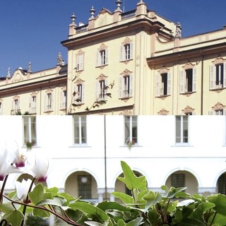 Villa Recalcati sopra, Palazzo Gilardoni sotto