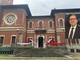 Villa Tosi pronta alla patronale (foto del Comune) e Giorgio Paglini