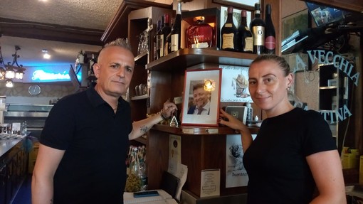 Giovanni Garozzo ed Elena Scaglione, proprietari de La Vecchia Cantina