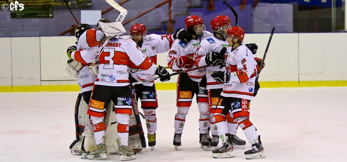 Andrea Basraoui è arrivato in finale di Division I con i Bulldogs di Torre Pellice (foto tratta da Fisg.it)