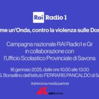 Violenza su donne, campagna itinerante di Rai Radio 1 Grr fa tappa a Savona